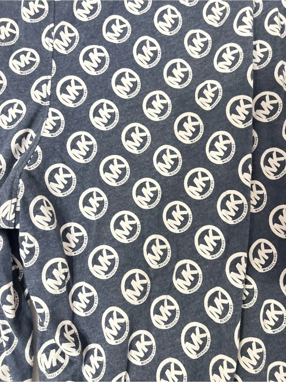 Michael Kors Navy and White Mens MK Logo Sleep Pants size XLARGE   EUC